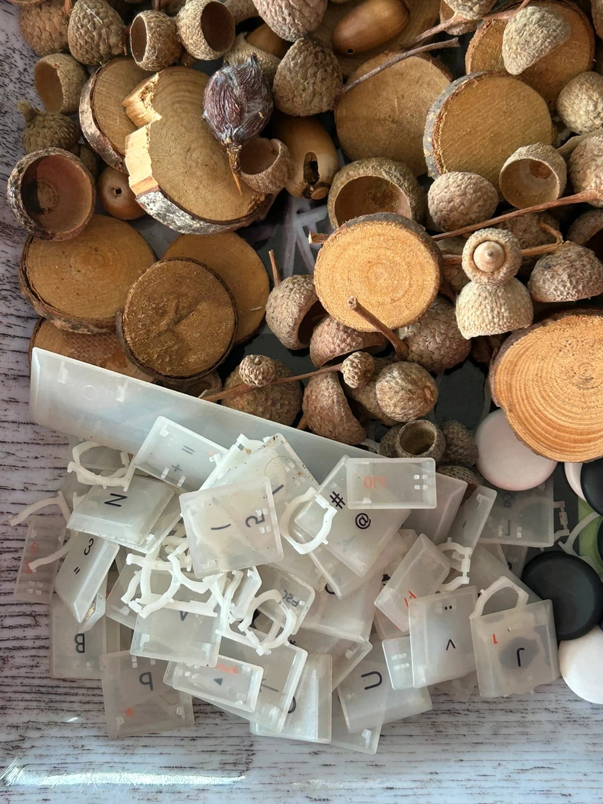 Grote partij, Oude atypische accessoires uit een atelierruimte – photo 3